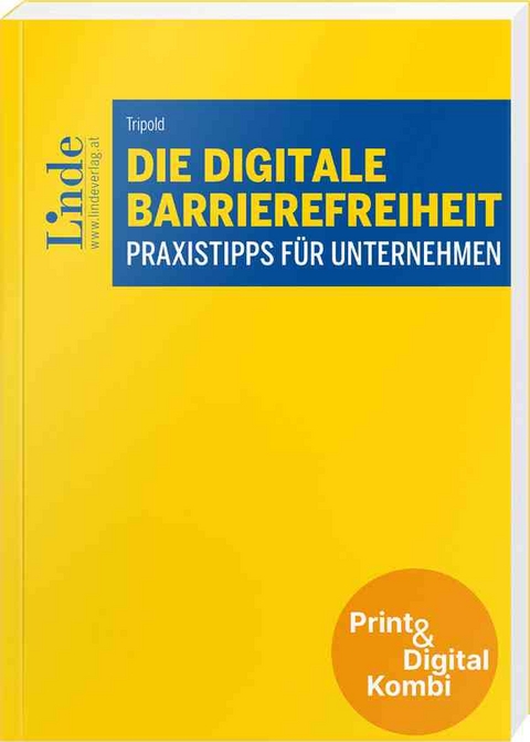 Die digitale Barrierefreiheit (Kombi Print&digital) - Freddy Tripold