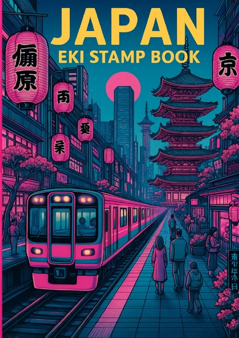 Japan Eki Stamp Book - Adriana Saru