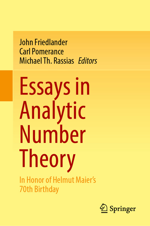 Essays in Analytic Number Theory - 