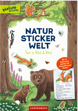 Natur-Stickerwelt: Tiere in Wald und Wiese