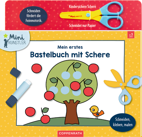 Mein erstes Bastelbuch mit Schere