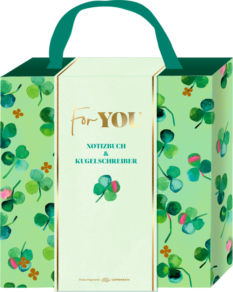 Geschenkset: Notizbuch mit Kugelschreiber