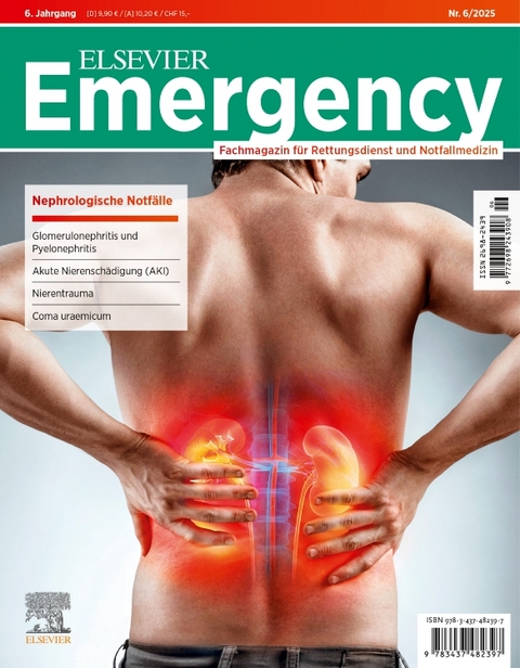 ELSEVIER Emergency. Nephrologische Notf&auml;lle. 6/2025 - 