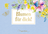 Pop-up-Gru&szlig;karte &ndash; Blumen f&uuml;r dich!