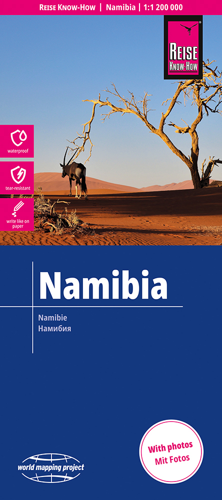 Reise Know-How Landkarte Namibia (1:1.200.000)
