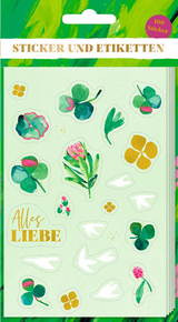 Sticker und Etiketten &ndash; Stickerbogen mit 100 Stickern
