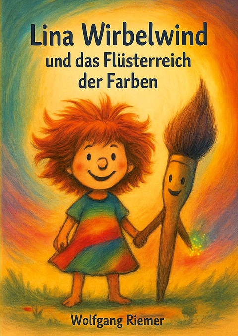 Lina Wirbelwind und das Flüsterreich der Farben - Wolfgang Riemer