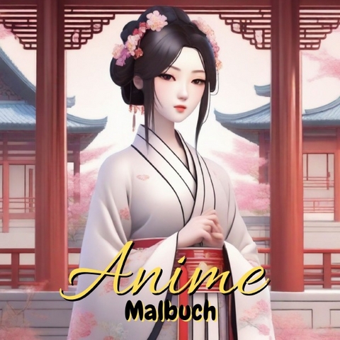 Anime Malbuch - Wundersch&ouml;ne Anime Motive - Kathrin Merke