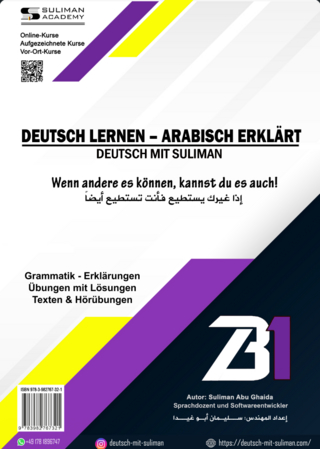 Deutsch lernen – Arabisch erklärt B1