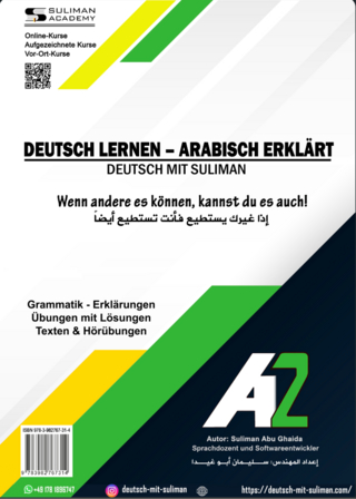 Deutsch lernen – Arabisch erklärt A2