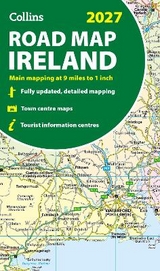 2027 Collins Road Map of Ireland - Collins Maps