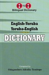 English-Yoruba & Yoruba-English One-to-One Dictionary - Temitope, O.A.