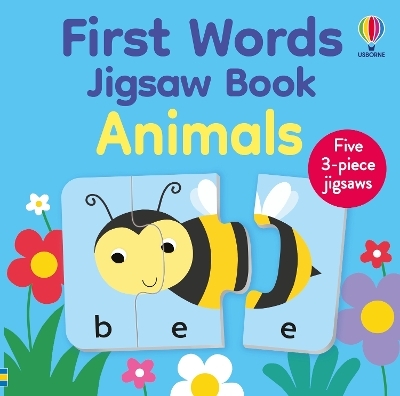 First Words Jigsaw Book: Animals - Kate Nolan