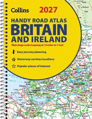 2027 Collins Handy Road Atlas Britain and Ireland -  Collins Maps