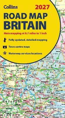 2027 Collins Road Map of Britain