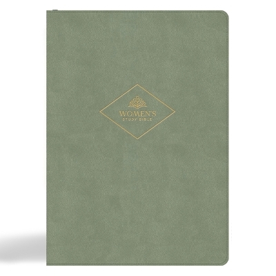 CSB Women's Study Bible, Sage Suedesoft Leathertouch -  Csb Bibles by Holman