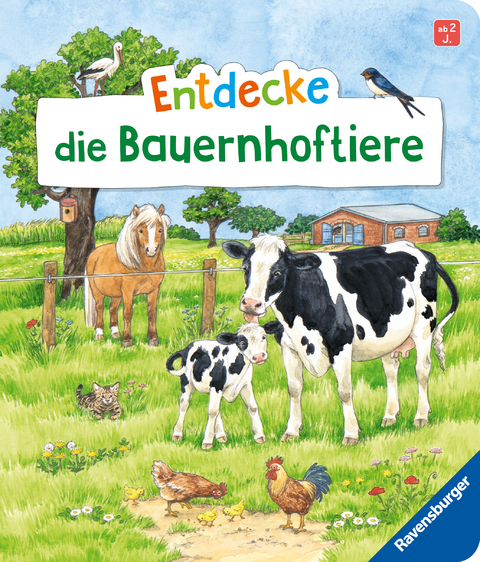 Entdecke die Bauernhoftiere - Bea Zorell