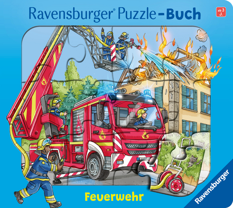Ravensburger&reg; Puzzle-Buch - Feuerwehr - Steffi Korda