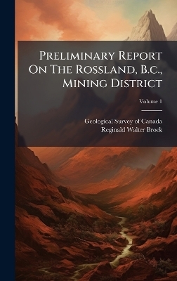 Preliminary Report On The Rossland, B.c., Mining District - 