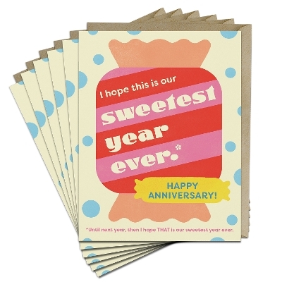 6-Pack Em & Friends Sweetest Year Ever Greeting Cards -  Em &  Friends