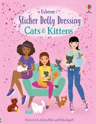 Sticker Dolly Dressing Cats and Kittens - Lucy Bowman