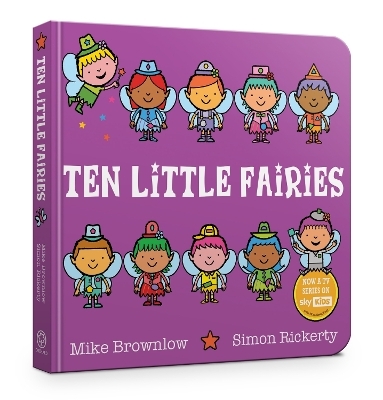 Ten Little Fairies Board Book - Mike Brownlow