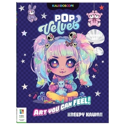 Kaleidoscope Pop Velvet Coloring: Kreepy Kawaii - 
