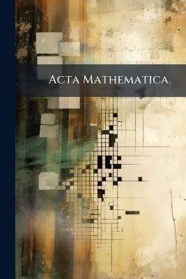 Acta Mathematica.