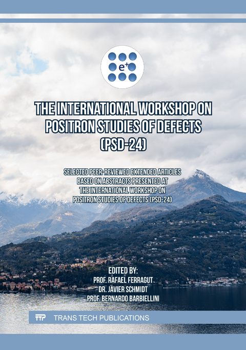 The International Workshop on Positron Studies of Defects (PSD-24) - 