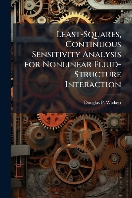 Least-Squares, Continuous Sensitivity Analysis for Nonlinear Fluid-Structure Interaction