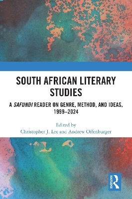 South African Literary Studies - 