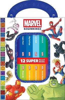 Marvel Beginnings: 12 Super Board Books -  Pi Kids