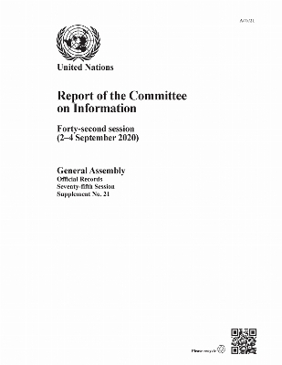 Report of the Committee on Information -  United Nations Department for General Assembly and Conference Management