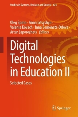 Digital Technologies in Education II - 
