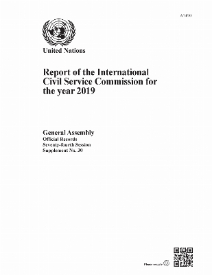 Report of the International Civil Service Commission for the Year 2019 -  United Nations Department for General Assembly and Conference Management