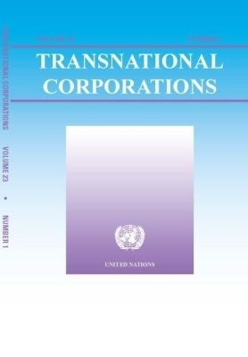 Transnational Corporations Volume 23 Number 1, April 2014
