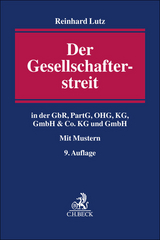 Der Gesellschafterstreit - Lutz, Reinhard