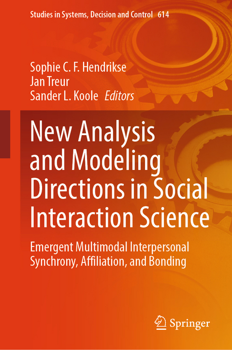 New Analysis and Modeling Directions in Social Interaction Science - 
