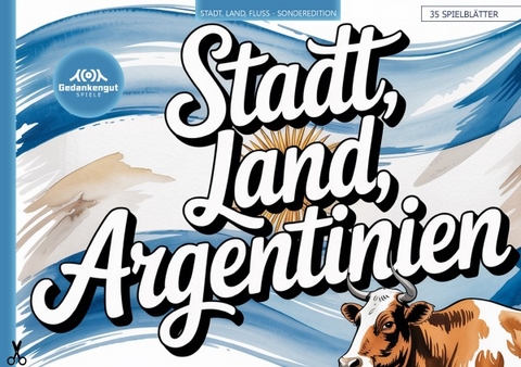 Stadt, Land, Argentinien - Gedankengut Spiele
