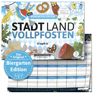 DENKRIESEN - STADT LAND VOLLPFOSTEN® - Biergarten Edition - 