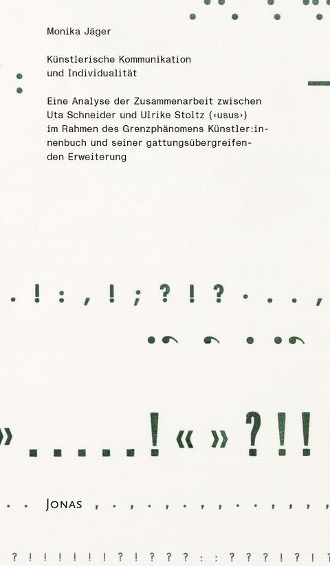 Künstlerische Kommunikation und Individualität - Monika Jäger