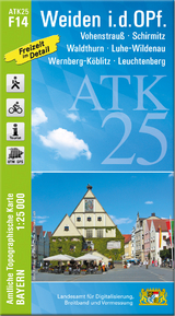 ATK25-F14 Weiden i.d.OPf. (Amtliche Topographische Karte 1:25000) - 