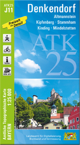 ATK25-J11 Denkendorf (Amtliche Topographische Karte 1:25000) - 