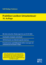 Praktiker-Lexikon Umsatzsteuer - Radeisen, Rolf-Rüdiger