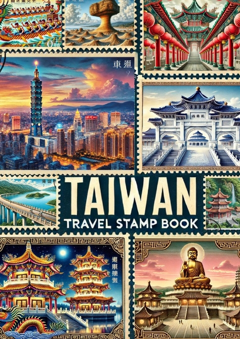 Taiwan Travel Stamp book - Adriana Saru