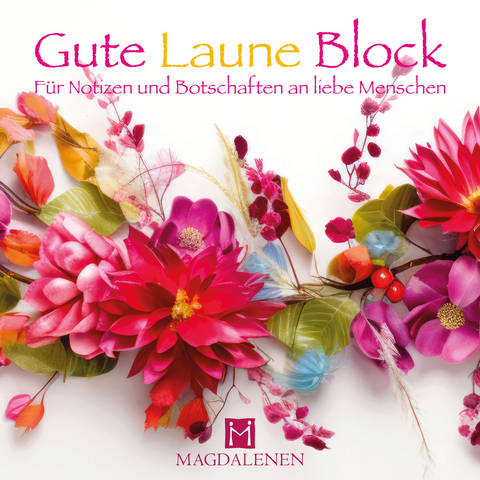 Gute Laune Block Blumen