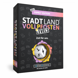 DENKRIESEN - Stadt Land Vollpfosten® Family Edition – 