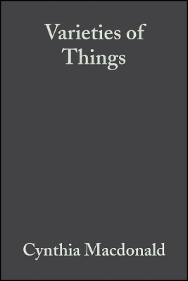 Varieties of Things - C MacDonald