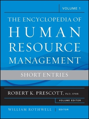 Encyclopedia of Human Resource Management: Volume One: Short Entries
