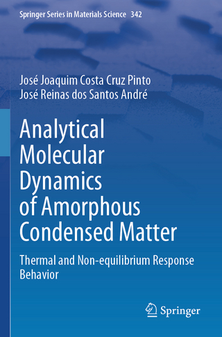 Analytical Molecular Dynamics of Amorphous Condensed Matter